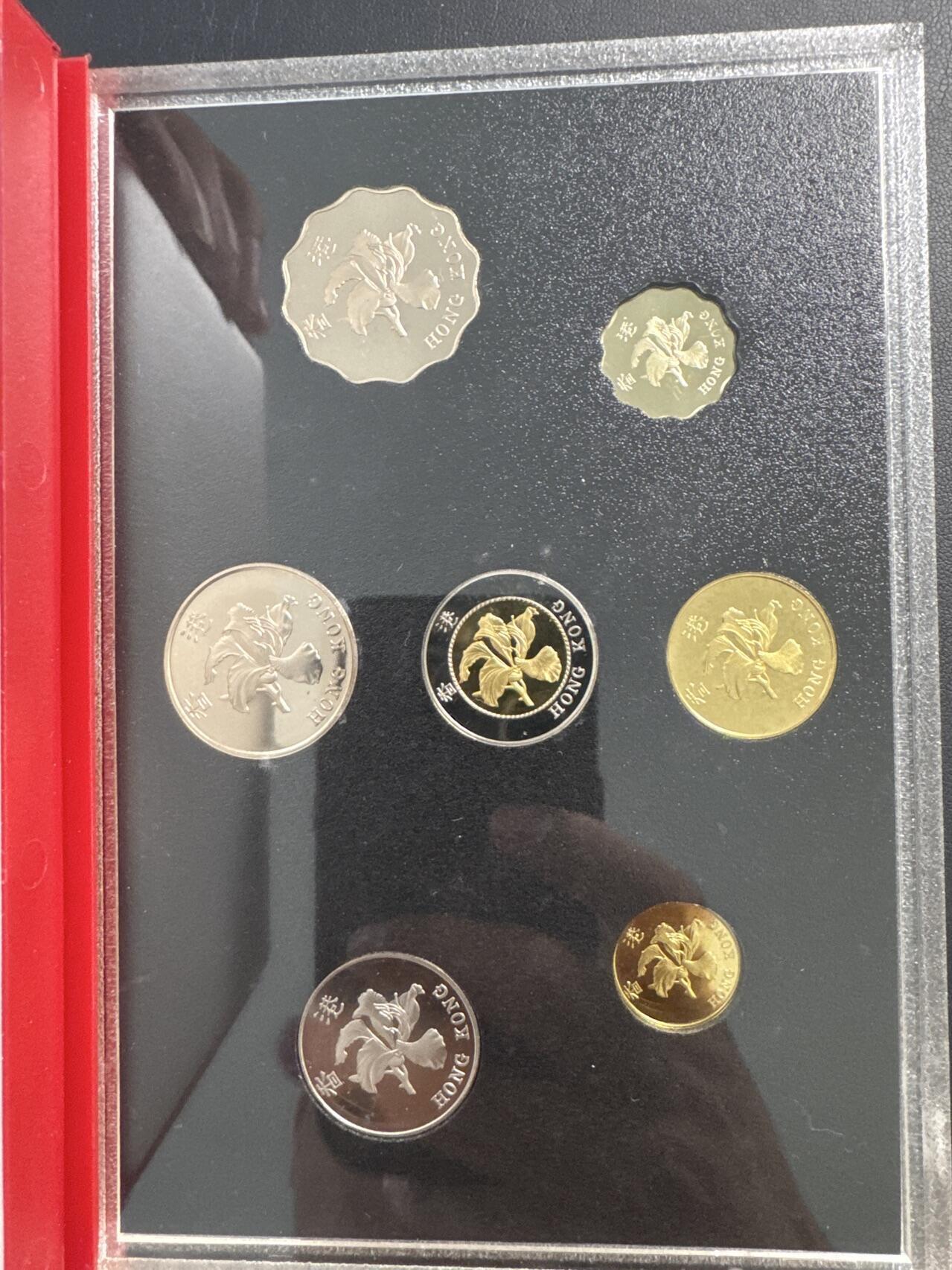❤️【币观天下】❤️ 第318期钱币拍卖- 2025.7.25周五晚上6点半场-长期征集拍品 香港1993年精制流通套币