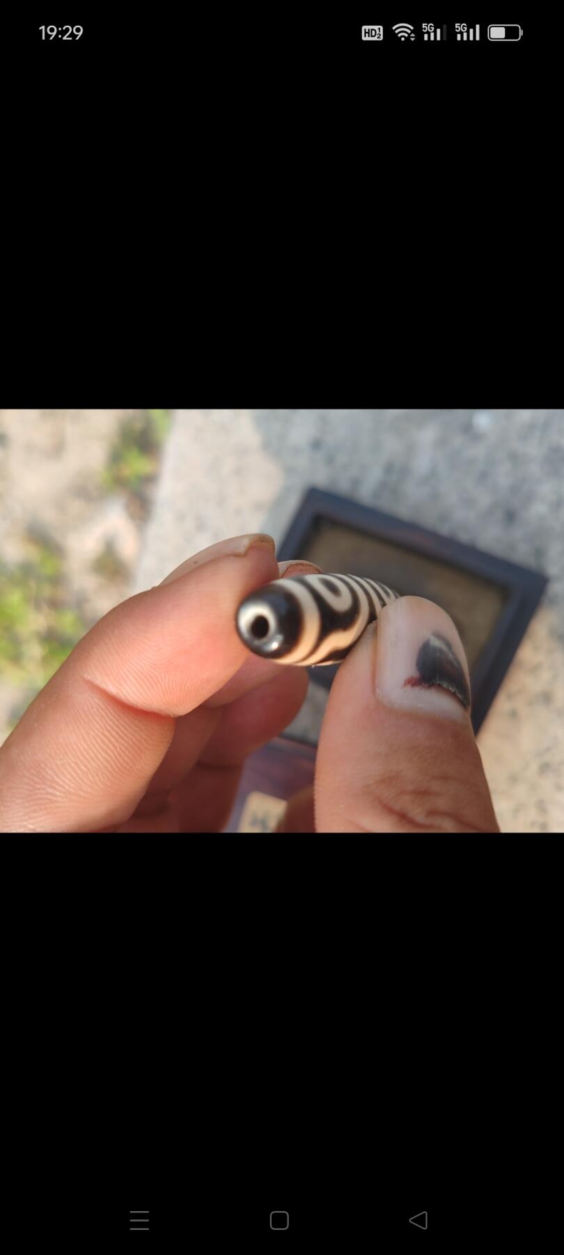 老红木盒装天珠一套，品相完好如图