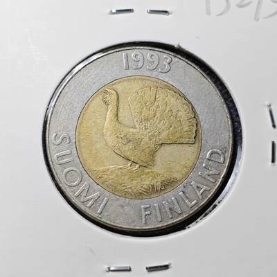 KK钱币收藏小铺 第313期 周末发货 - 1993芬兰10马克 双色币