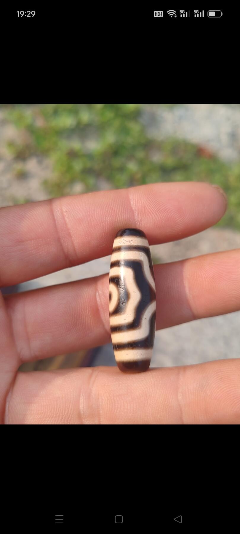 老红木盒装天珠一套，品相完好如图