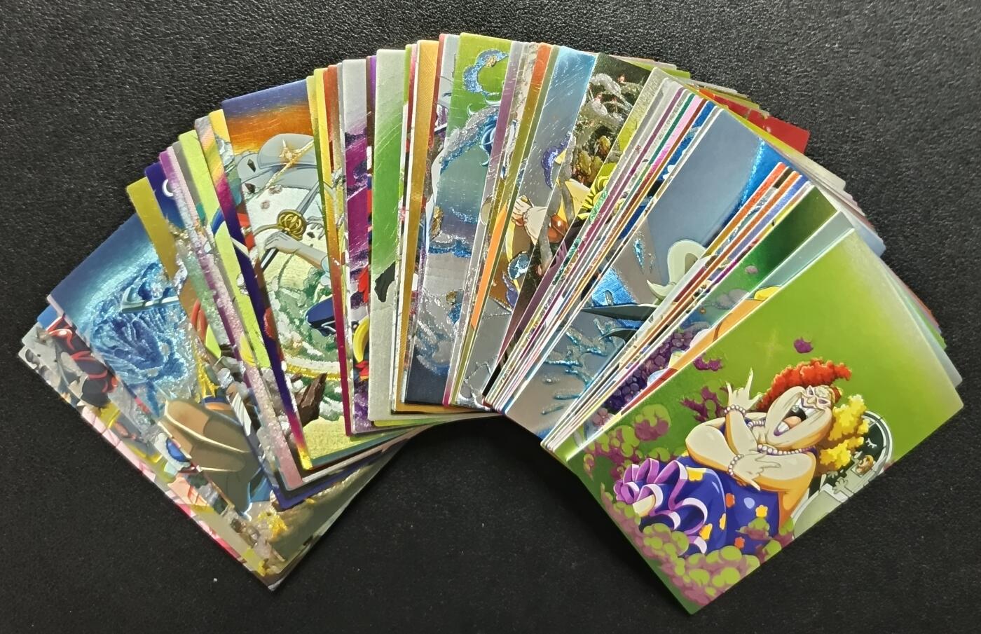 天玑星卡拍第一百零七期《7.24周四截拍》持续收拍收评中 满赠卡需备注 大圣卡通 海贼王 半粗 七十三张 自制卡