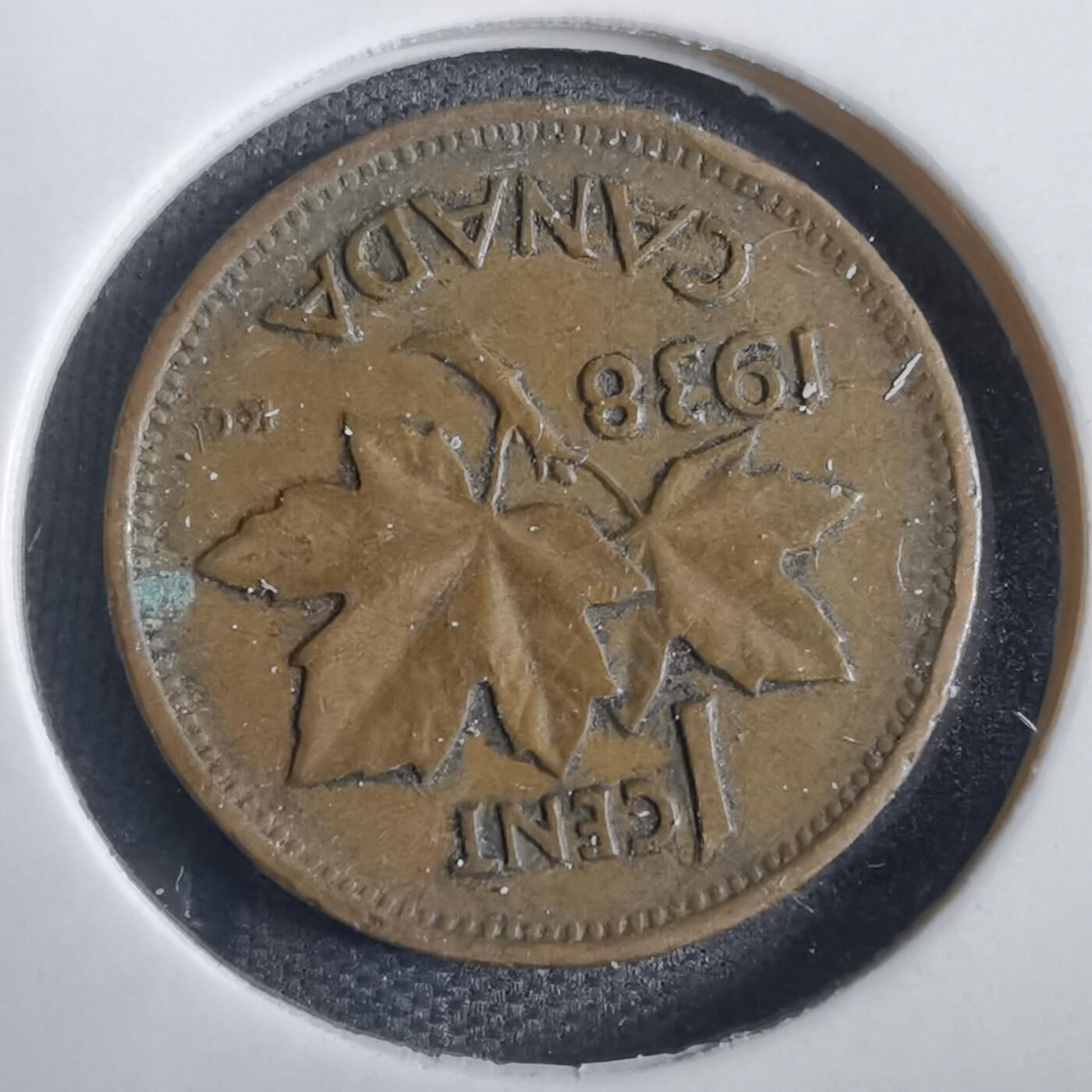 沼泽如烟--第792场 加拿大1938年一分