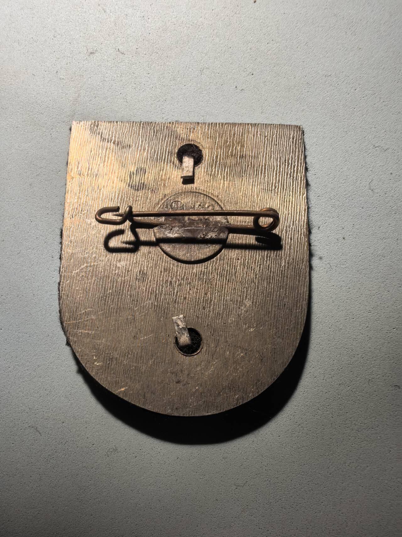 盛世勋华——号角文化勋章邮票专场拍卖第294期 德国（1939）钢盔团1933年策勒集会纪念证章 极为少见