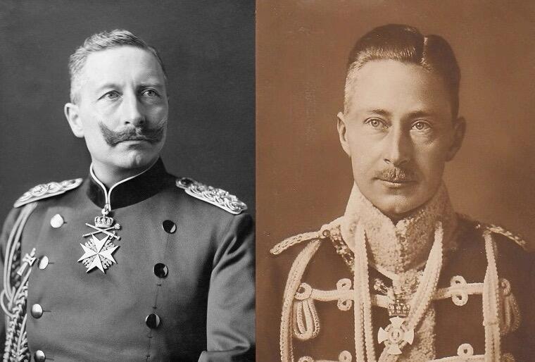 德国普鲁士1882年 三皇+威廉皇储高浮雕精制铜章 30MM   威廉一世 腓特烈三世（威廉一世儿子） 威廉二世（腓特烈三世儿子） 威廉皇储（威廉二世儿子）