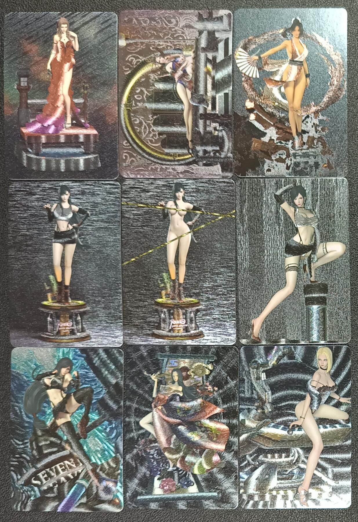 天玑星卡拍第一百零七期《7.24周四截拍》持续收拍收评中 满赠卡需备注 宁缺卡牌 动漫美女 九张 粗闪 自制卡