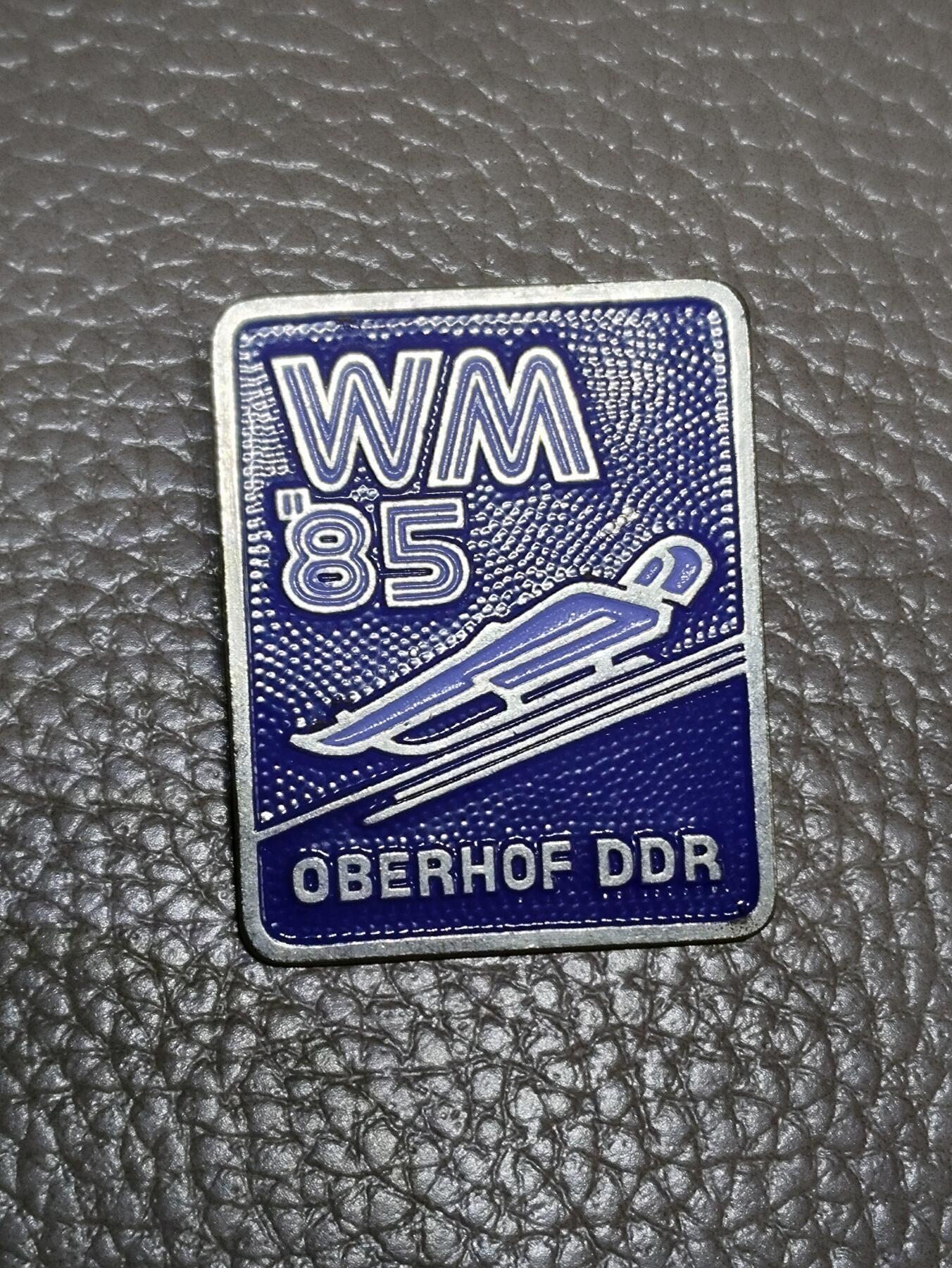 安丰章牌第一期 1985年在东德奥伯霍夫 （Oberhof）举办的世界冬季两项锦标赛