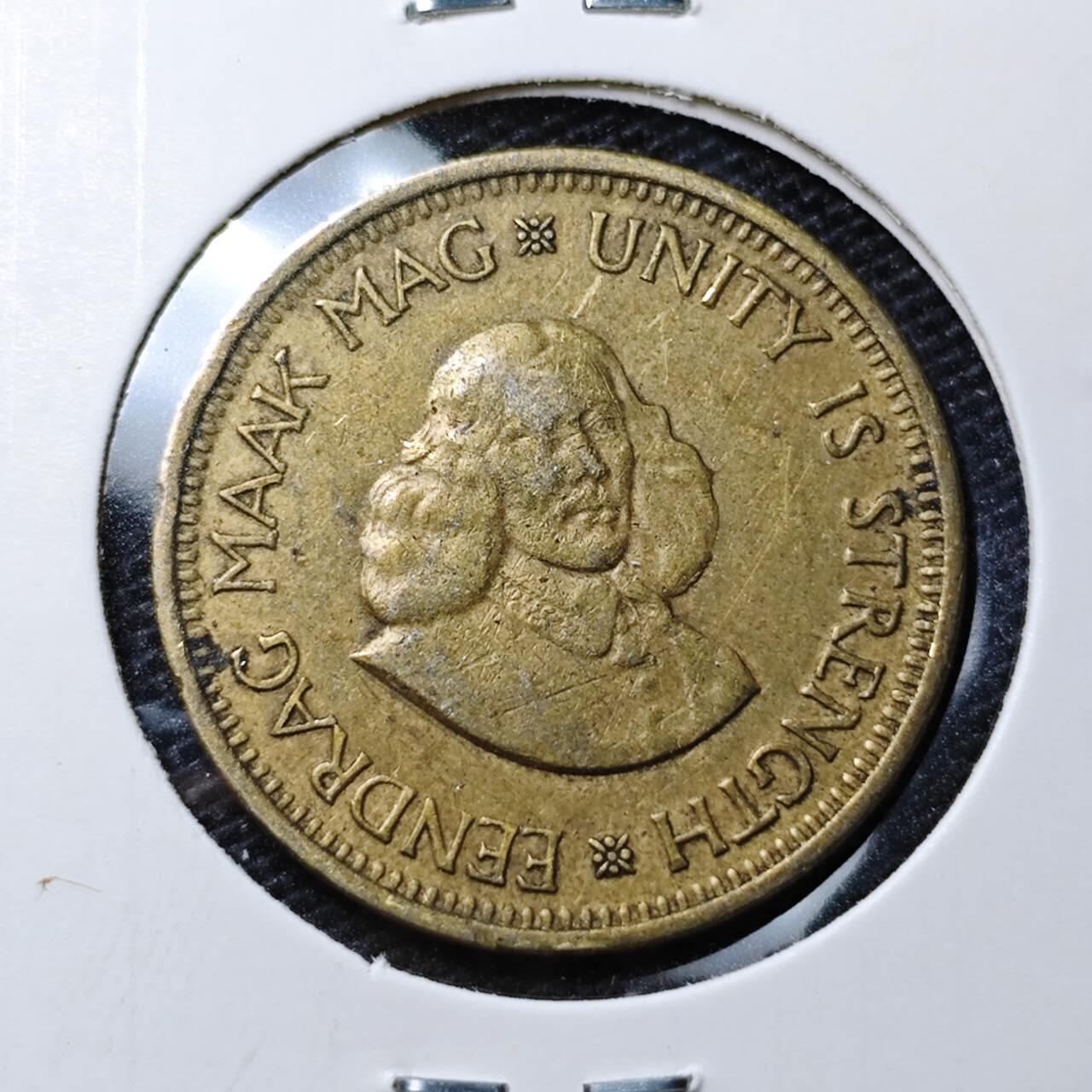 KK钱币收藏小铺 第313期 周末发货 1963南非1/2便士 铜币
