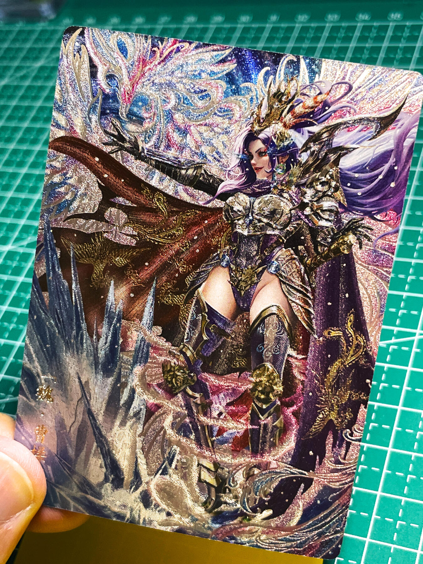 显眼宝24期 个人精选 卡玩帕克 三国姬 散配 一张   魏阵营主公 枭雄曹操 霸气侧漏 粗闪工艺 63*88