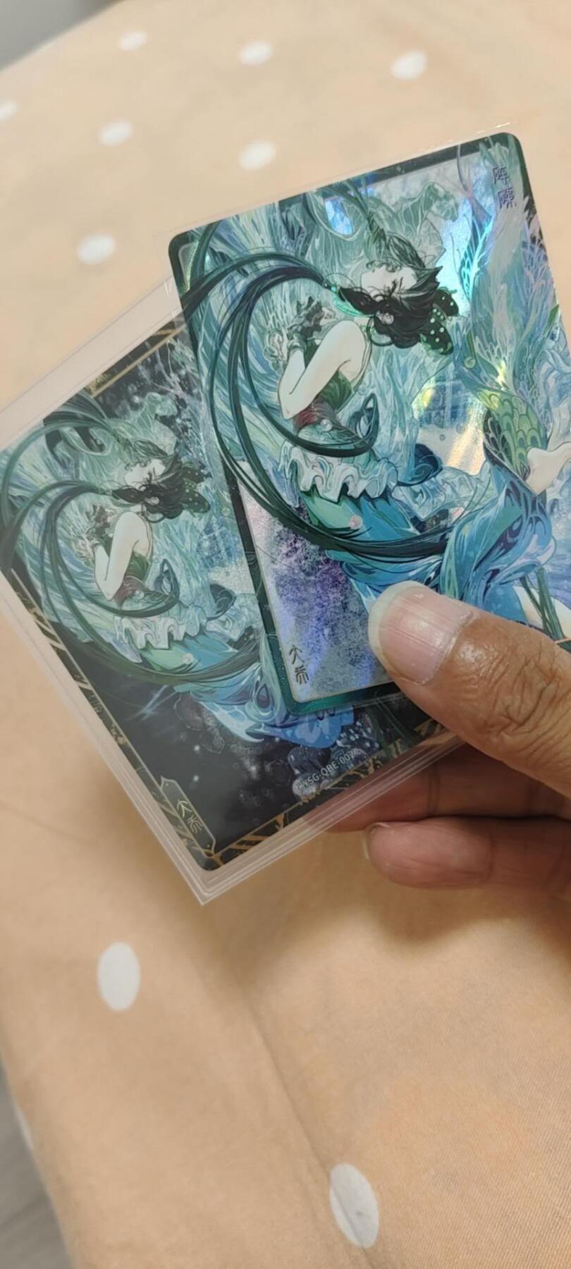 秋原瞳的小店第十八期（雨后夏天的那个傍晚🌆，泥土，青草，小青虾） 卡游三国七宝礼盒77编7宝大乔.编号27好号.3个7，送同普卡一张