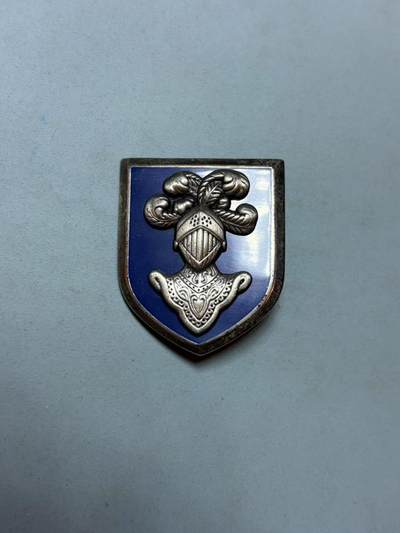 盛世勋华——号角文化勋章邮票专场拍卖第271期 - 法国装甲武器骑兵应用学校徽章 带厂标