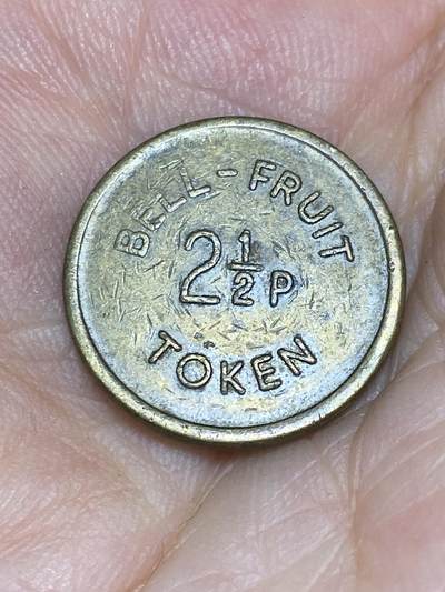 2025年第七十场(总第九十六场）外国好品散币(免佣金) - 英国🇬🇧贝尔水果公司2.5便士娱乐代币