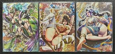 天玑星卡拍第一百零七期《7.24周四截拍》持续收拍收评中 满赠卡需备注 - 卡玩帕克 魂姬三国炫光典藏卡 夏侯霸姬 孙尚香 曹冲姬 粗闪 三张