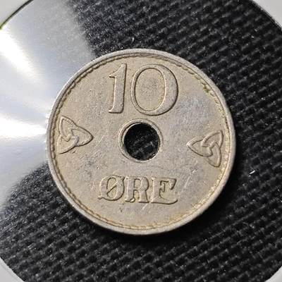 KK钱币收藏小铺 第313期 周末发货 - 1937挪威10欧尔