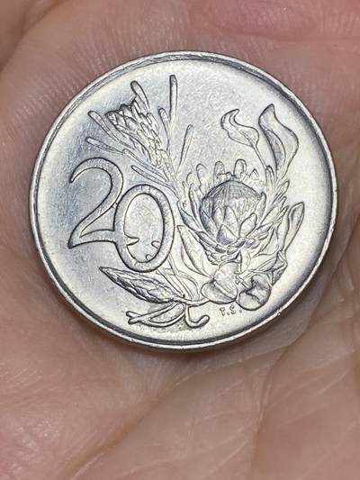 2025年第七十场(总第九十六场）外国好品散币(免佣金) - 南非🇿🇦1976单年份20分(独立后第四套流通硬币)