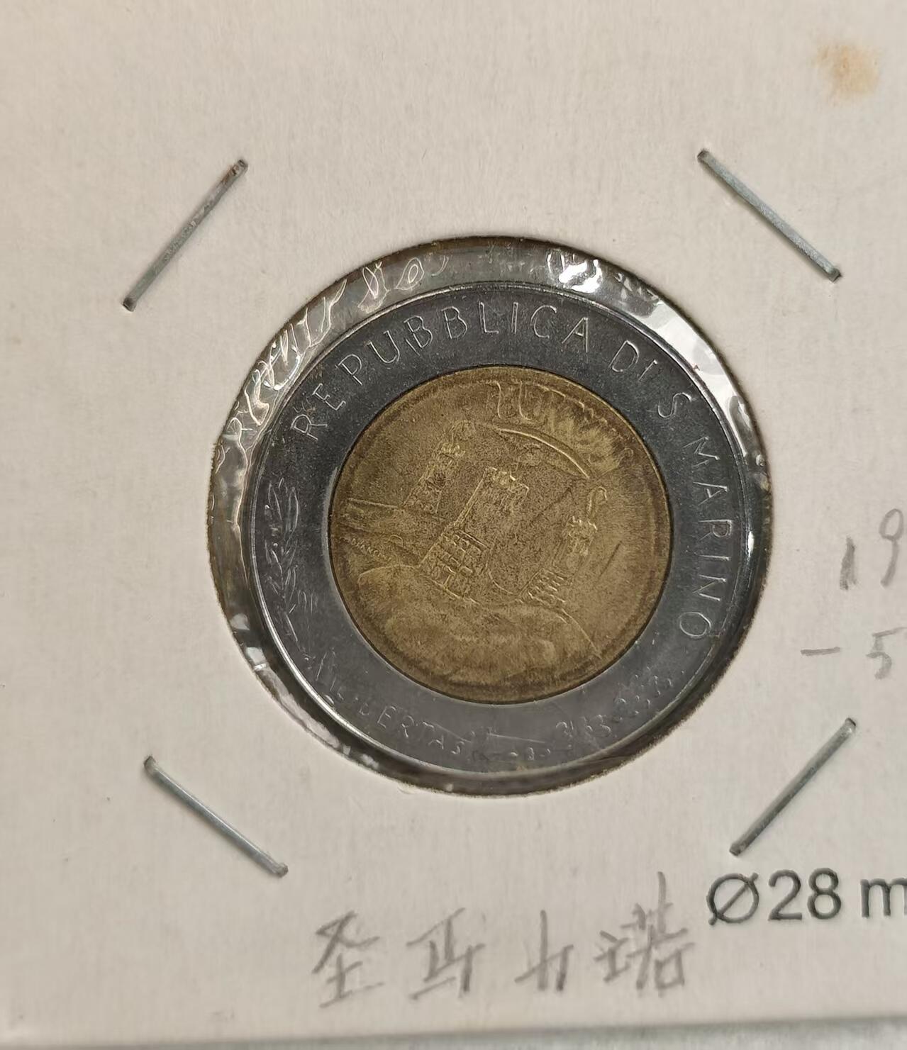 G&W世界散币，银币处理专场（第25场） 圣马力诺1982年500里拉