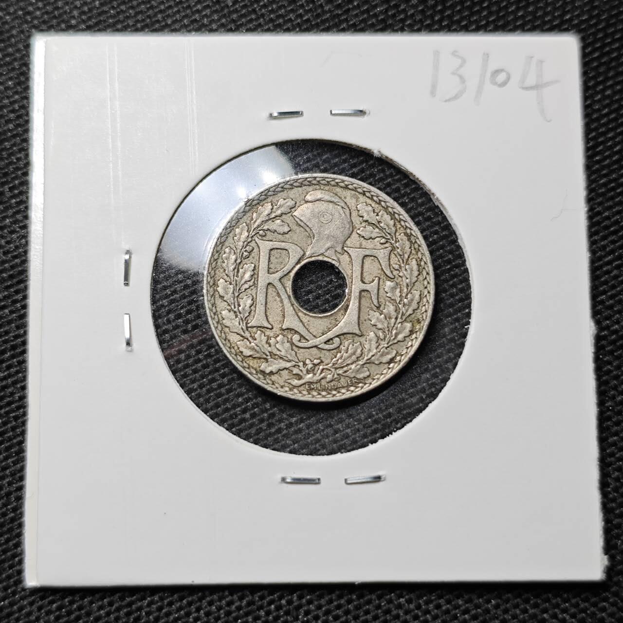 KK钱币收藏小铺 第313期 周末发货 1935法国10分 