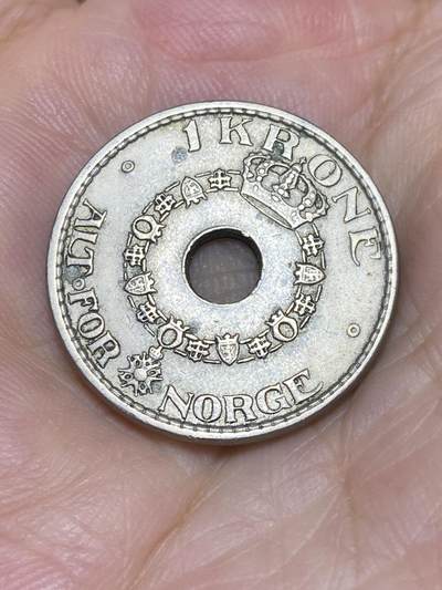 2025年第七十场(总第九十六场）外国好品散币(免佣金) - 挪威🇳🇴1925年1克朗(哈康七世时期第二版，首发年)