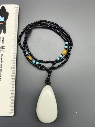 56期回流戒指饰品杂件纪念章丝路钱币专场 - 玉石项链