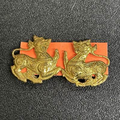 西秦中古拍卖第五十二期 - 泰国内务部早期领章一对