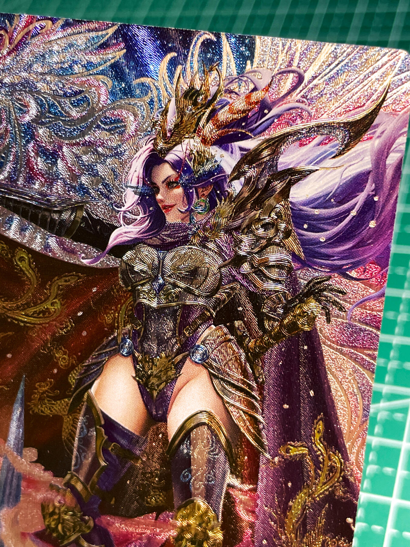显眼宝24期 个人精选 卡玩帕克 三国姬 散配 一张   魏阵营主公 枭雄曹操 霸气侧漏 粗闪工艺 63*88