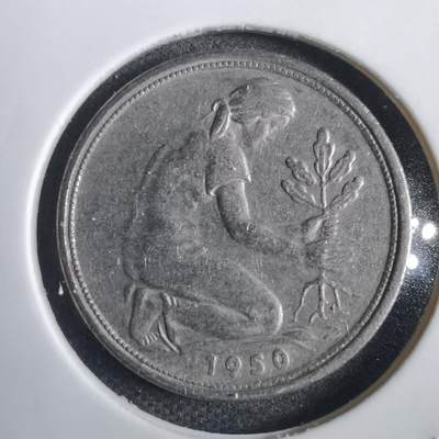 沼泽如烟--第792场 - 德国1950年50芬尼