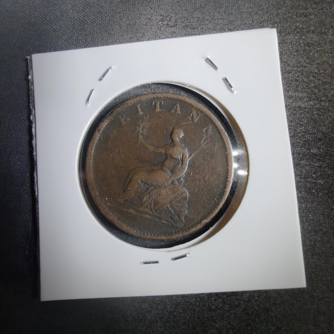 沼泽如烟--第792场 英国1806年老铜币