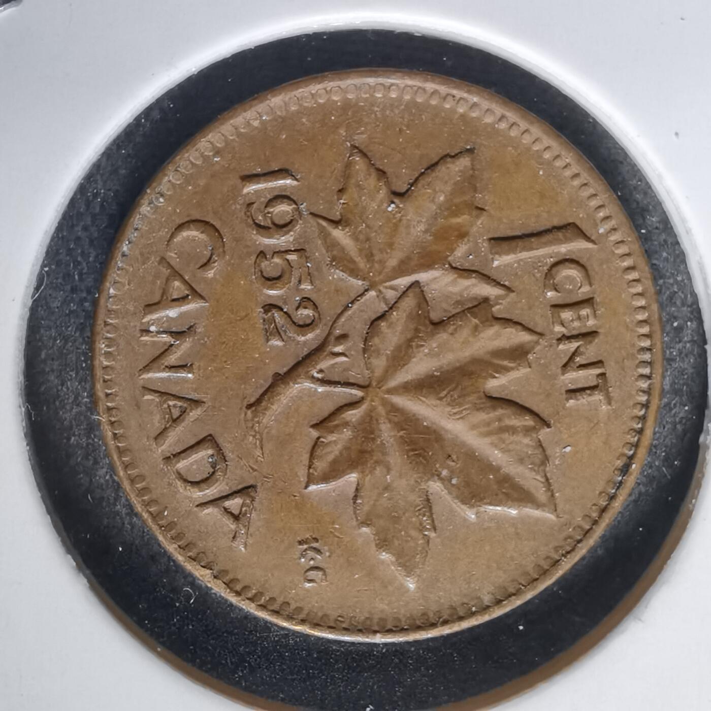 沼泽如烟--第792场 加拿大1952年一分