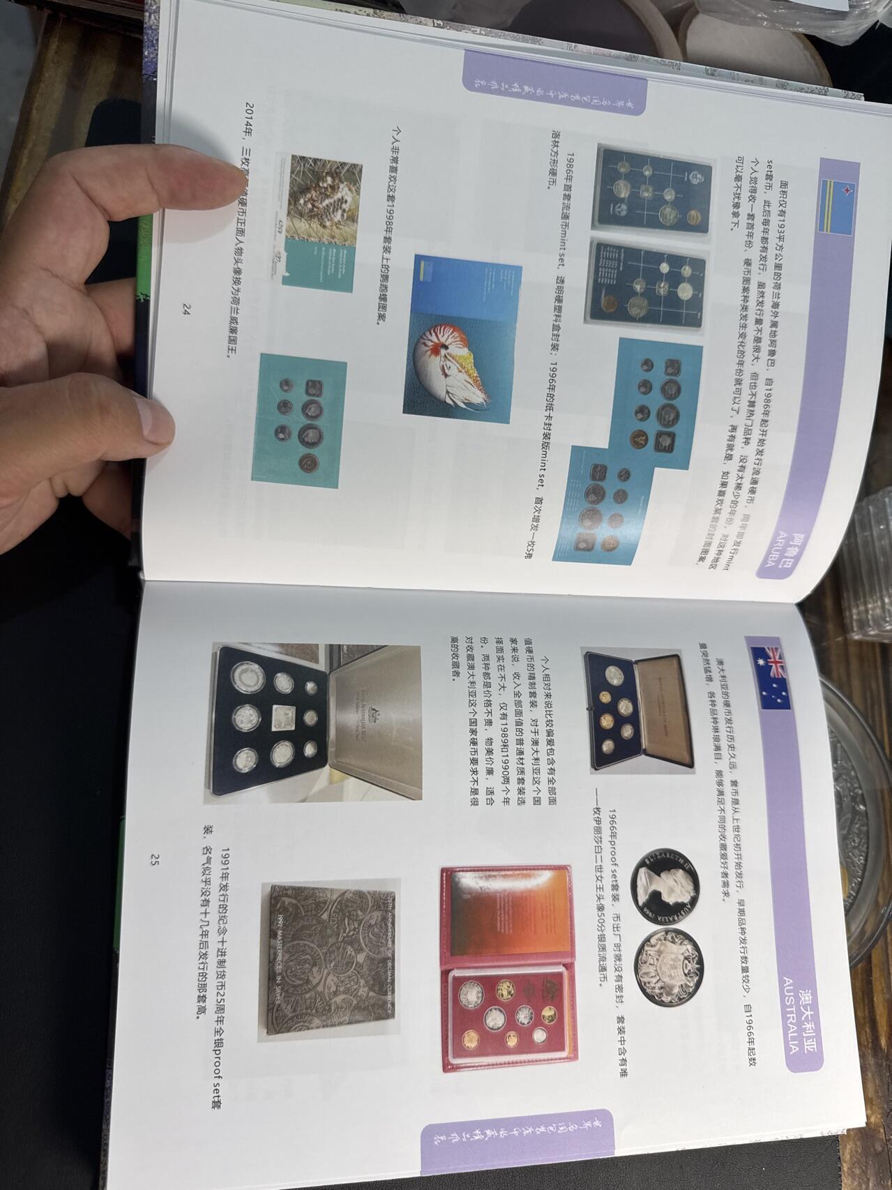 ❤️【币观天下】❤️ 第318期钱币拍卖- 2025.7.25周五晚上6点半场-长期征集拍品 币观天下2024年世界各国包装套币收藏精品推荐专辑硬皮彩色铜版纸印刷