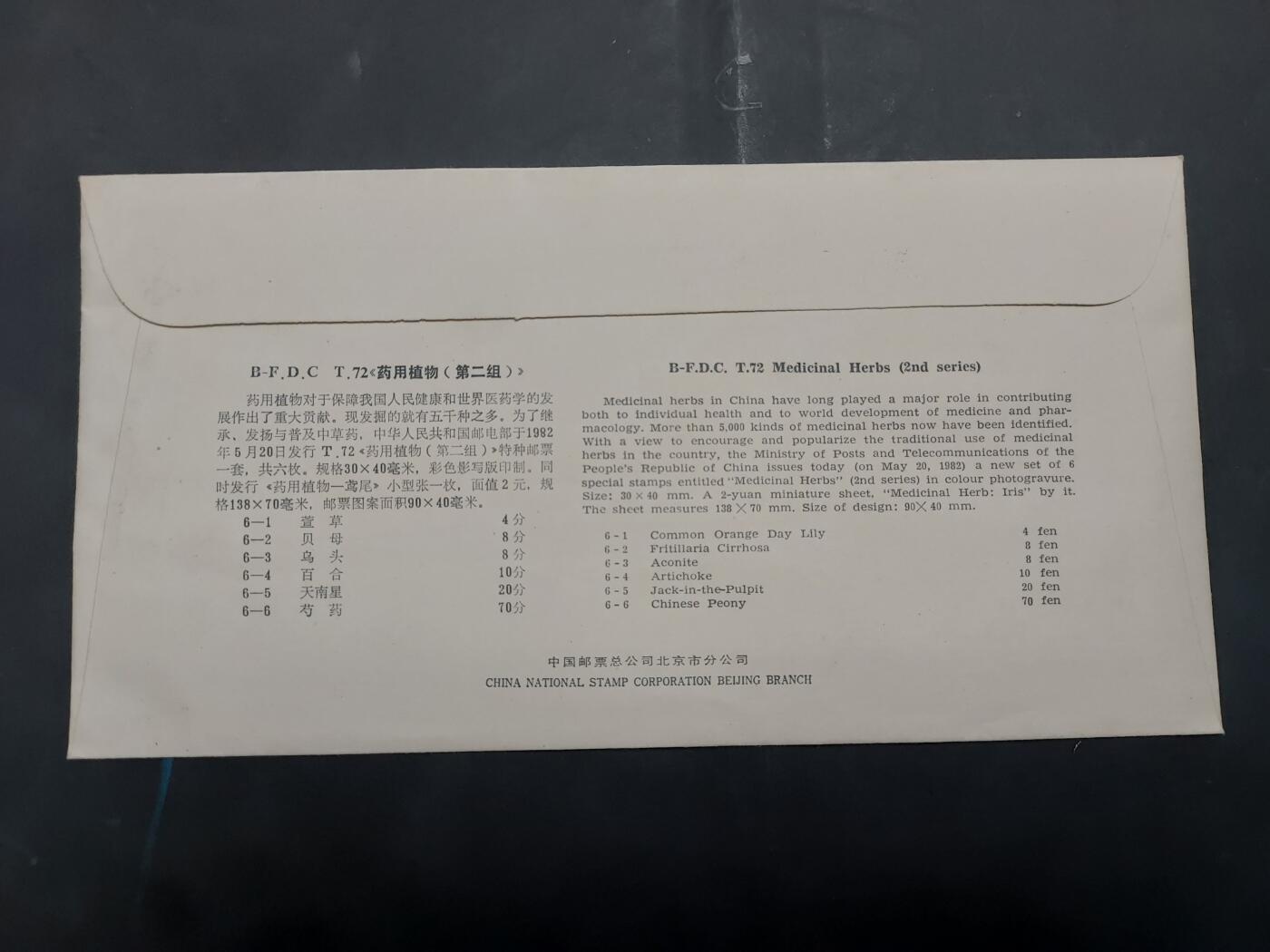  博彦收藏 8月16日 首日封专场 T72M 首日封