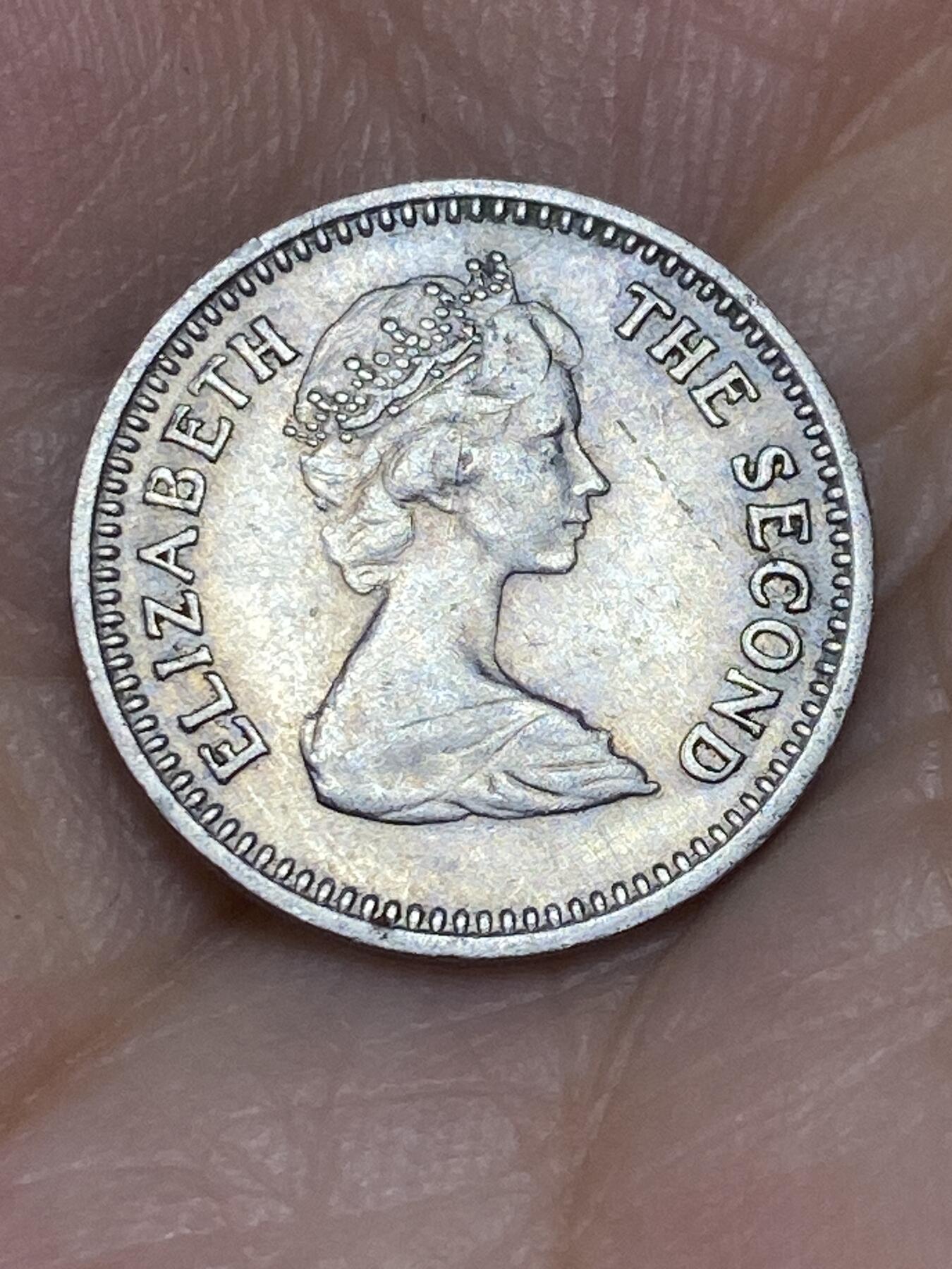 2025年第七十一场(总第九十七场）外国好品散币(免佣金) 英属罗德西亚1968单年份3便士(伊丽莎白二世中年花冠)