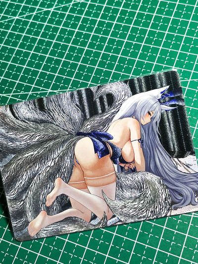 显眼宝24期 个人精选 - 五月卡牌   碧蓝美女线描系列    1张   粗闪精扣工艺   大卡尺寸63*88 11号