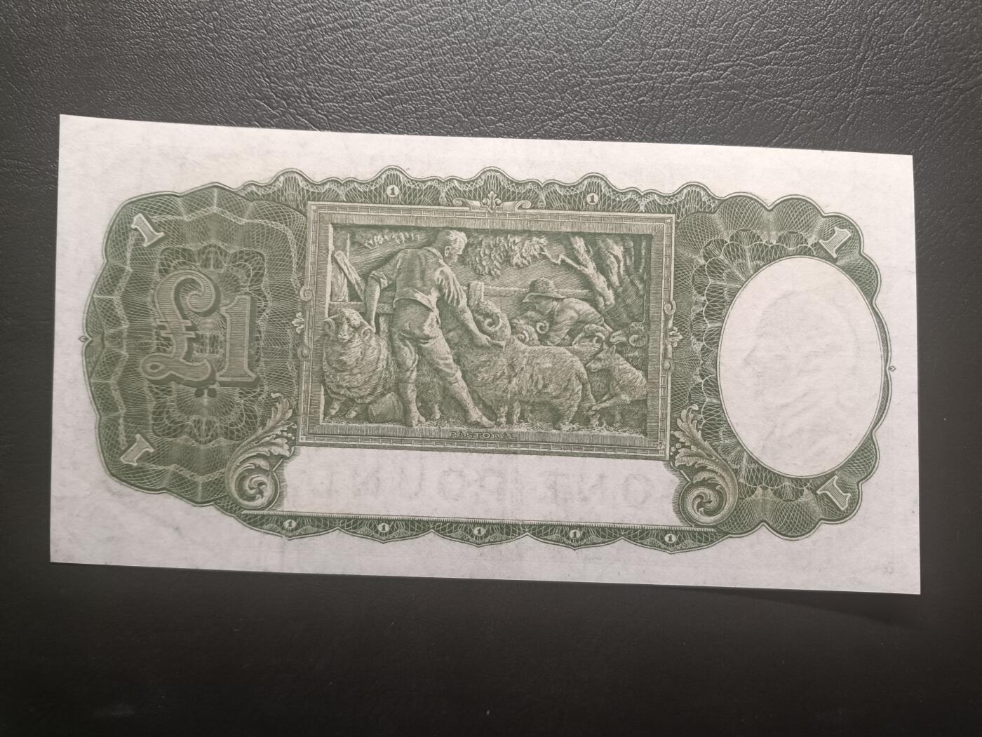 2025七月第三期（总185期） 澳大利亚1942版1镑AUNC，乔治六世国王和牧羊浮雕