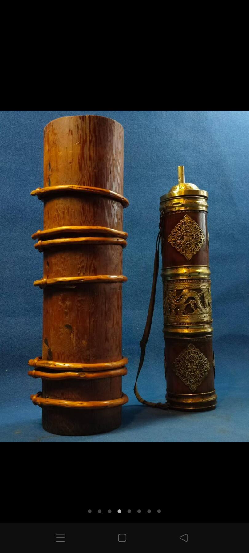 民国时期酥油桶一套  全品包老