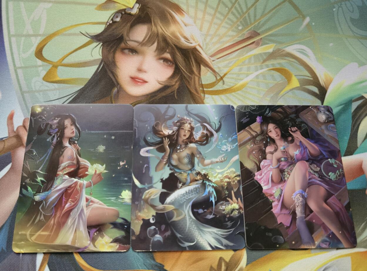 【热卖】SGY精品闪卡——国风五韵之美人徵（共18张）
