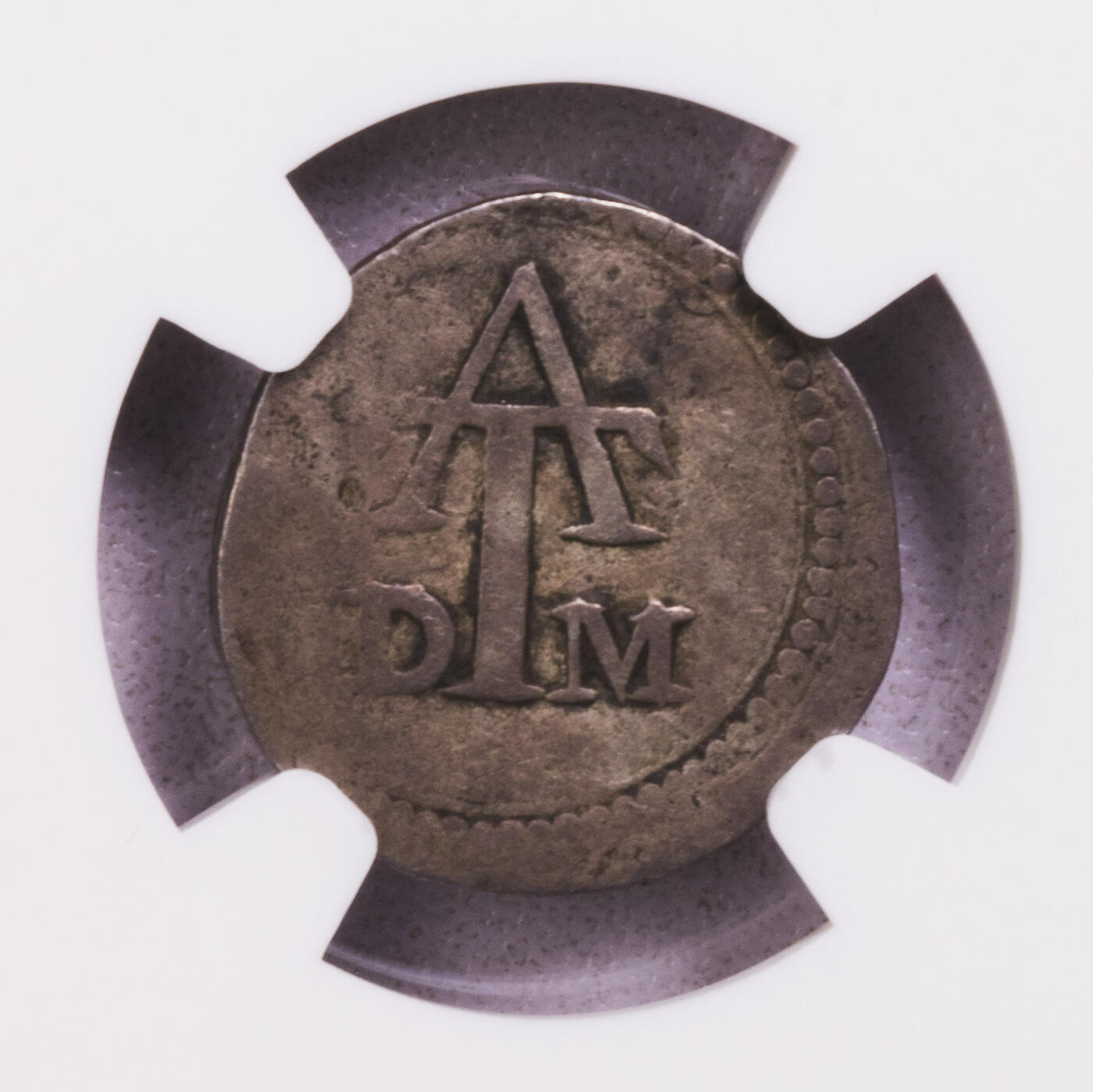 NGC-VF30 1621葡属锡兰唐嘎银币 唯一冠军
