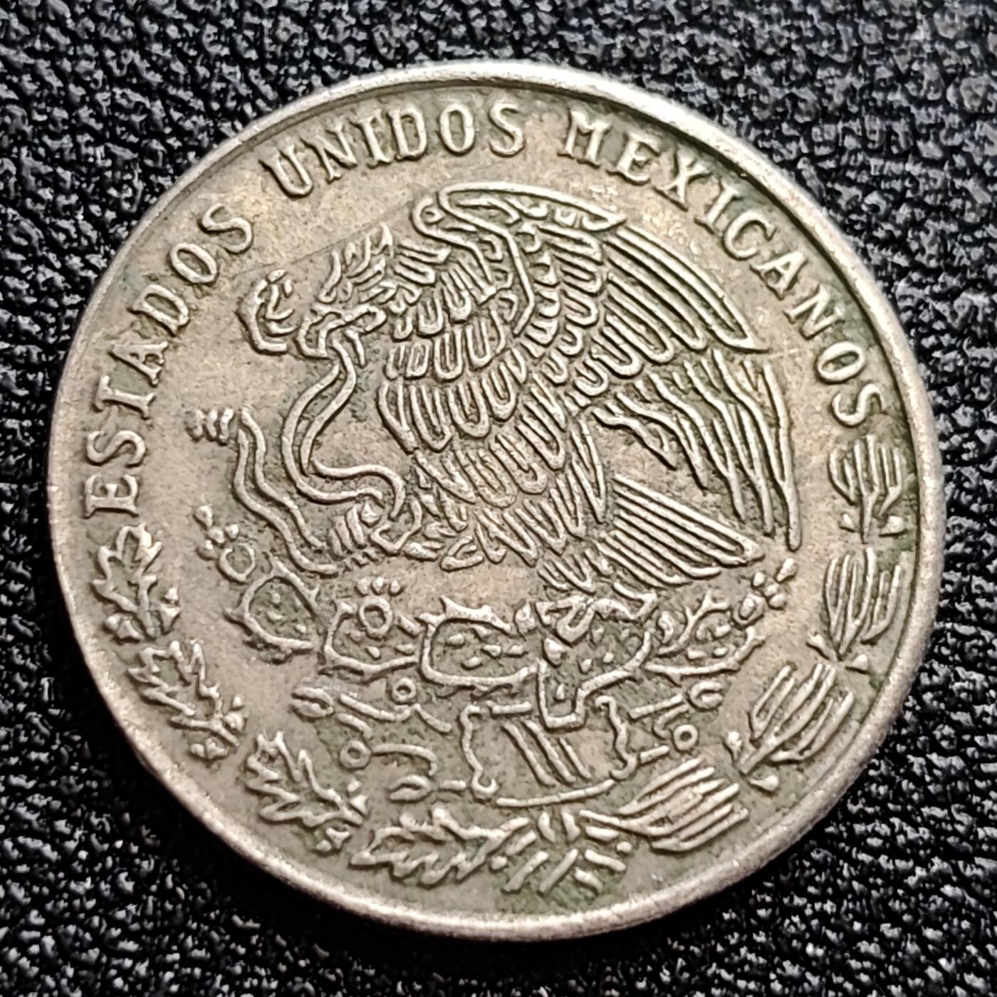 泉币菌-第61场-各国散币场 1976年墨西哥20分，总统弗兰西斯科·马德罗 20mm