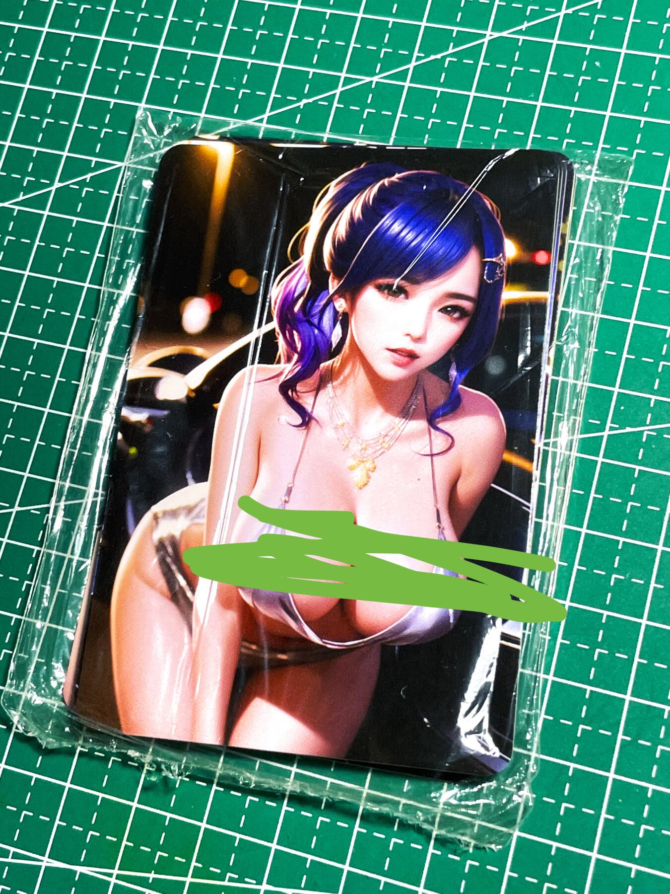 显眼宝24期 个人精选 【全新未拆】青鸾殿卡牌  早期卡  艺术系列   圣路易斯艺术套卡 9张   折彩工艺    小卡尺寸60*87