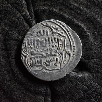 【良泉】【直播场】第三十五期，172组 银器、银饰、西方古代钱币专场，8月7日晚19.30点开拍！ - 【未流通品】公元1295-1304年【蒙古帝国】伊尔汗国，合赞汗“三体文”银币，2.17克