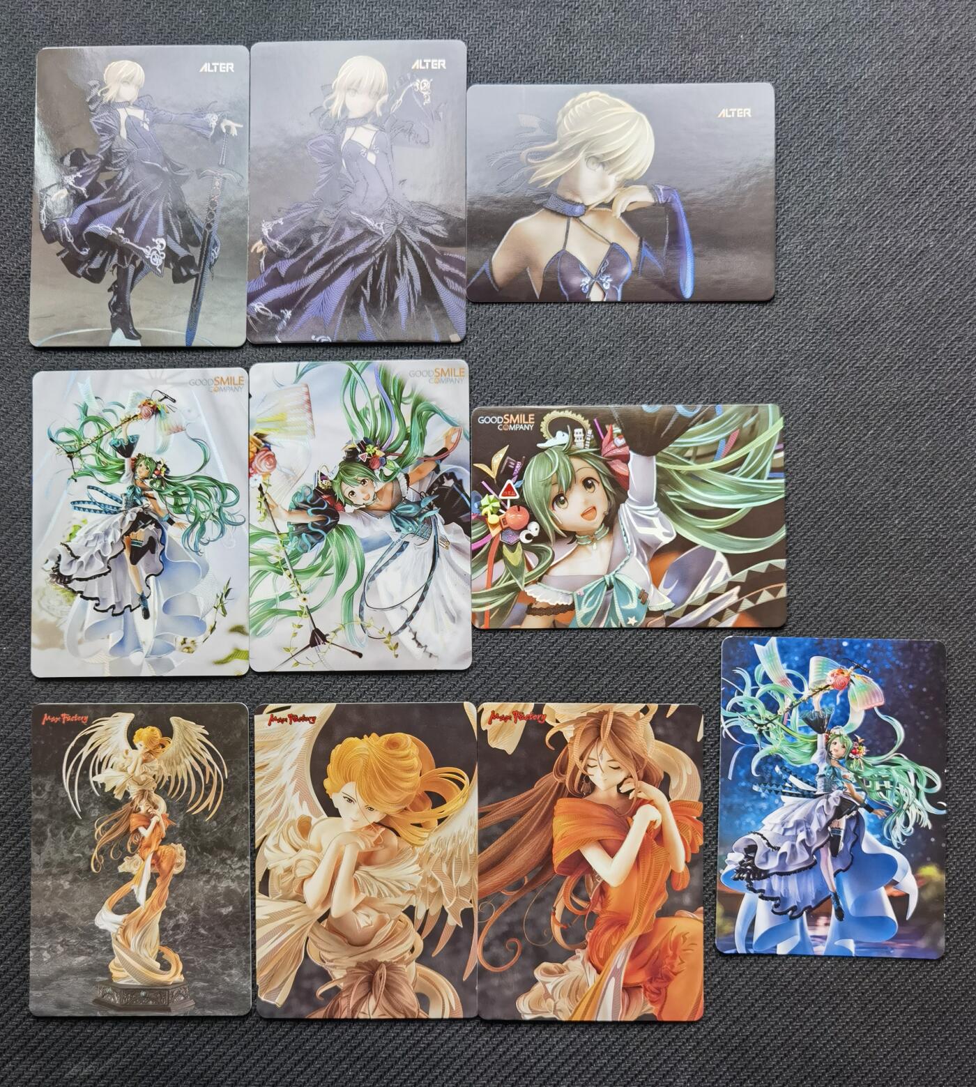 【特惠】SGY精品闪卡——手办御三家系列（共10张）