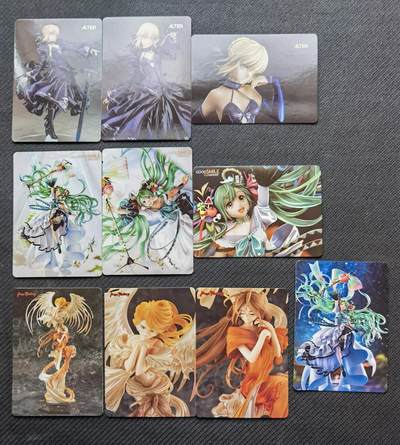 【特惠】SGY精品闪卡——手办御三家系列（共10张） - 【特惠】SGY精品闪卡——手办御三家系列（共10张）