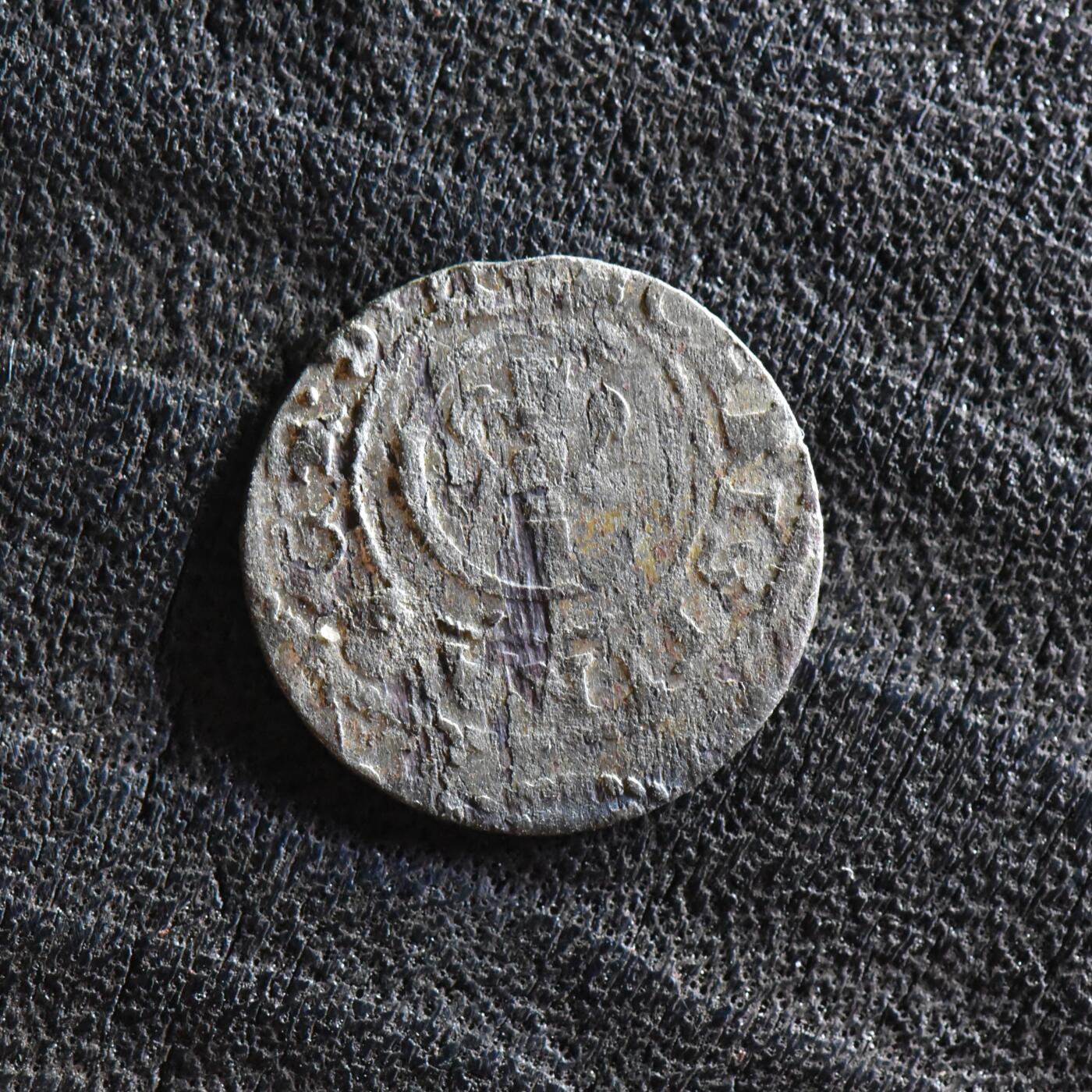 【良泉】【直播场】第三十五期，172组 银器、银饰、西方古代钱币专场，8月7日晚19.30点开拍！ 公元165X年【瑞典·利沃尼亚】克里斯蒂娜女王，银索利多，0.54克