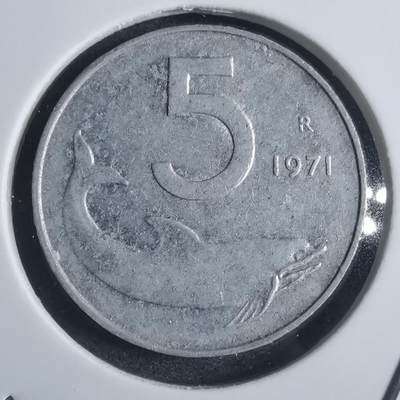 沼泽如烟--第793场 - 意大利1971年5里拉