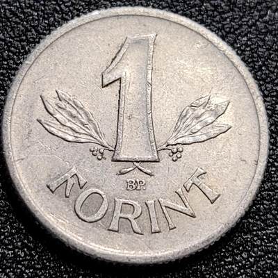 泉币菌-第61场-各国散币场 - 匈牙利1980年1福林铝币 社会主义时期23.5mm 