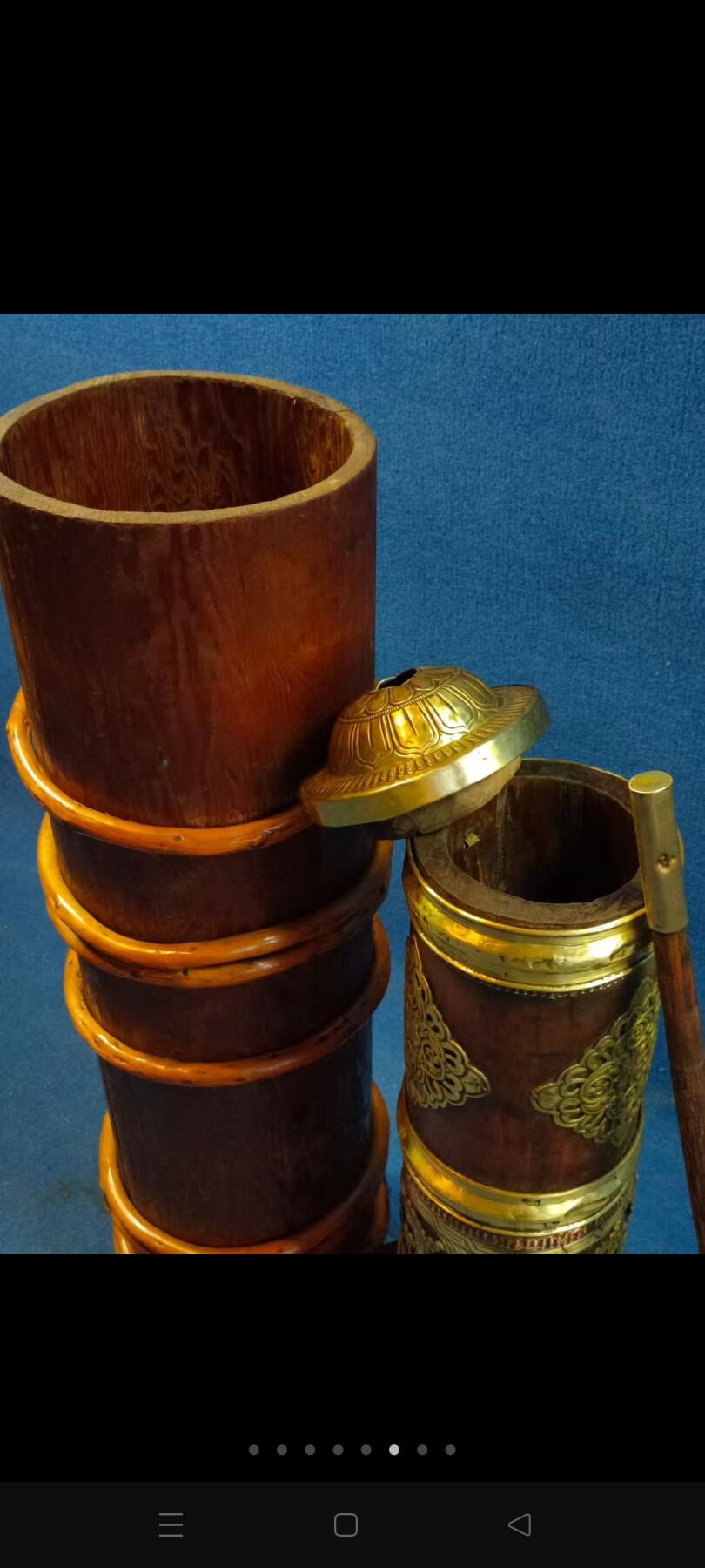 民国时期酥油桶一套  全品包老