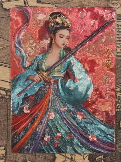 龙虎卡牌第四十七场 （无佣金，满120包邮，欢迎送拍） - 粗闪卡 奇点 剑舞风华扈三娘