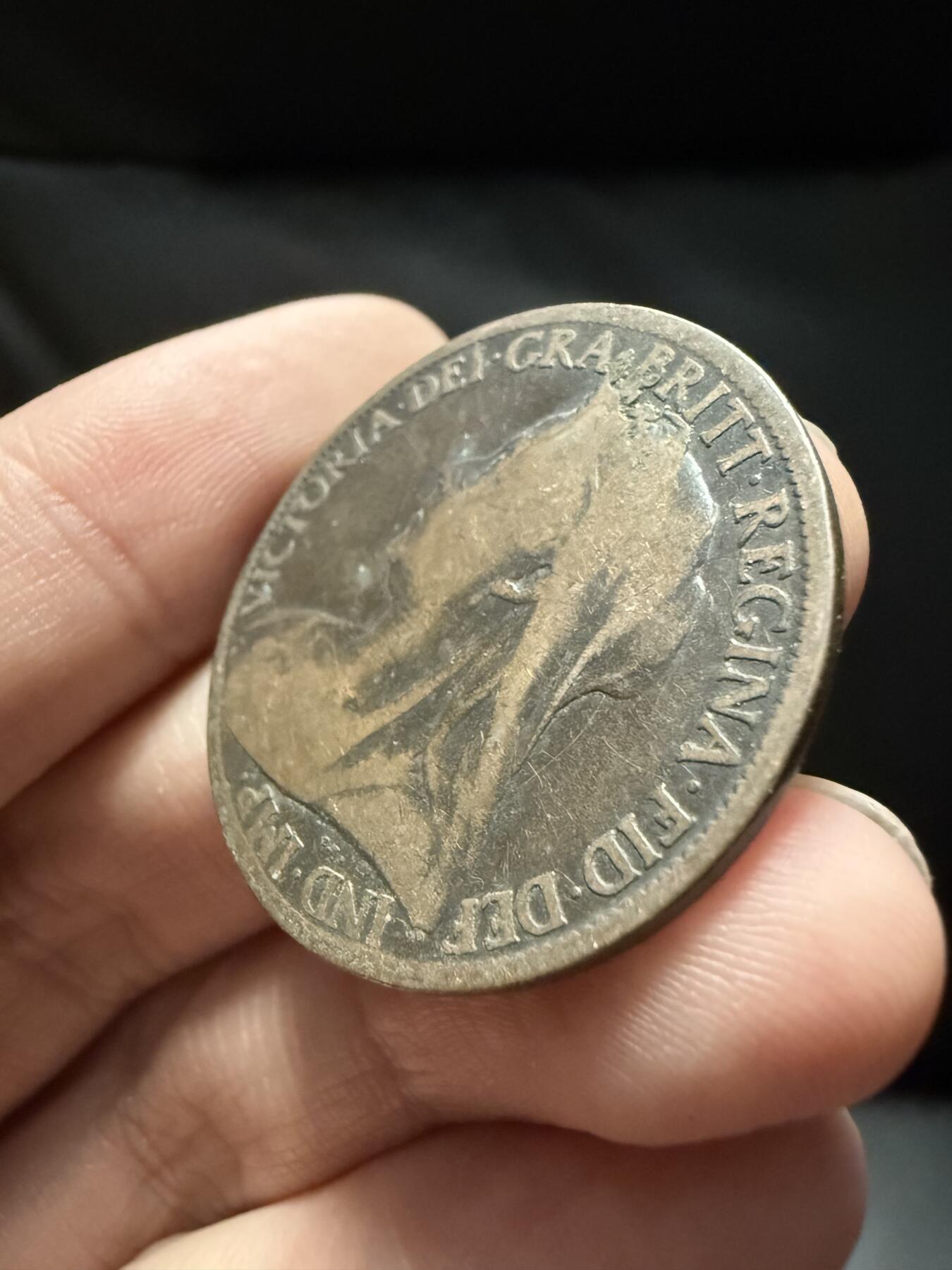 南宋泉阁俄币 外币 国币 专场第十五期【送拍无额外佣金】 英国 1897 维多利亚1便士 通货 老包浆