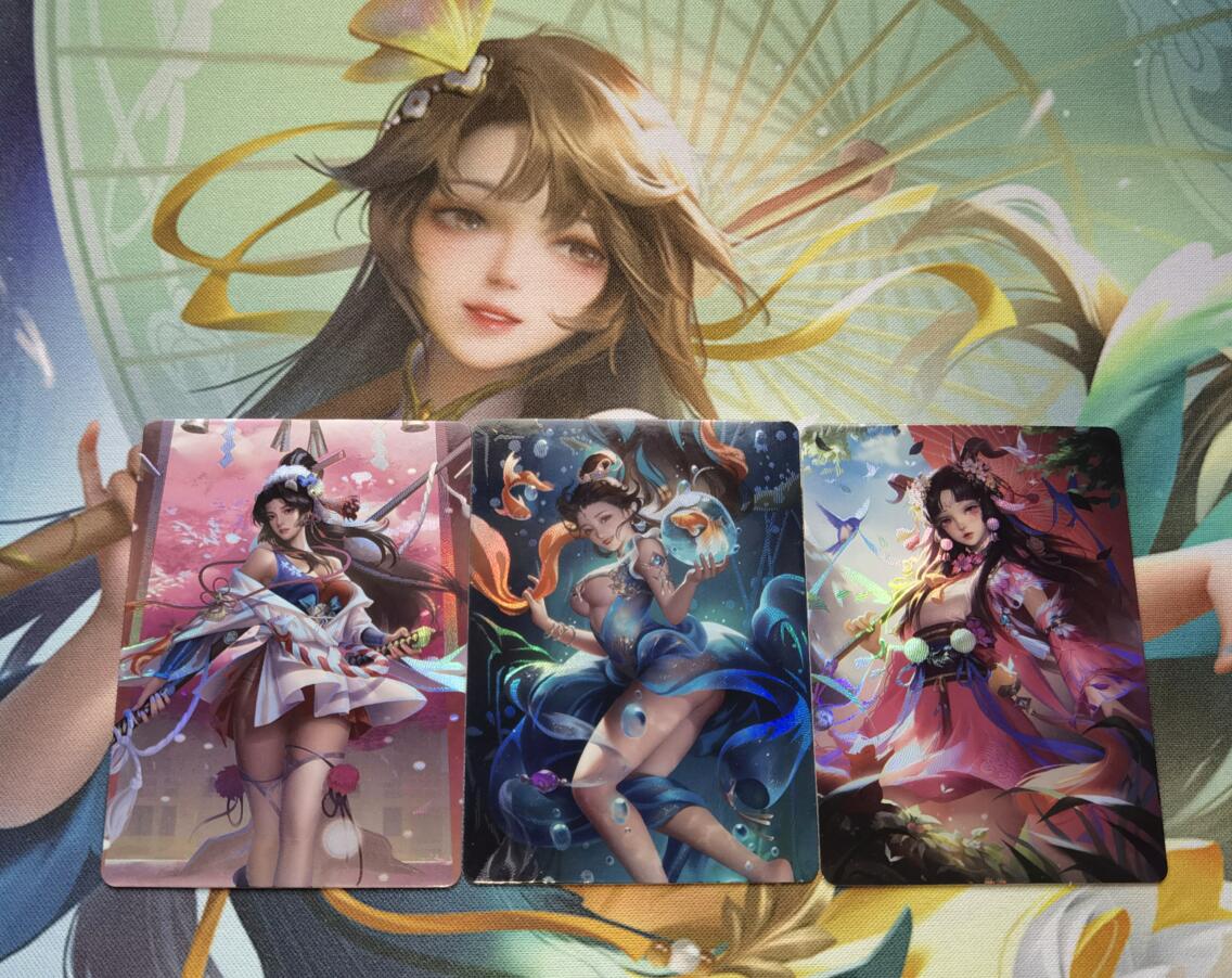 【热卖】SGY精品闪卡——国风五韵之美人徵（共18张）