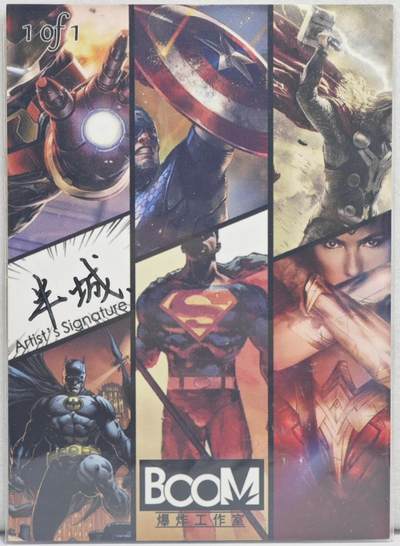 白泽拍卖卡牌手绘专场第21期（七月将残暑未收， 晚凉庭院独登楼） 2024 爆炸工作室手绘卡 小丑女 半城亲签