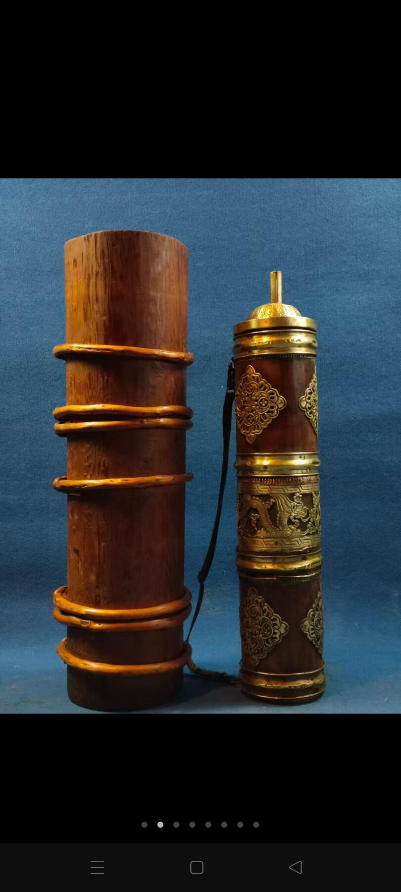 民国时期酥油桶一套  全品包老