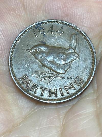 2025年第七十场(总第九十六场）外国好品散币(免佣金) - 英国🇬🇧1944年1法新(乔治六世第一版，印度皇帝加字版)